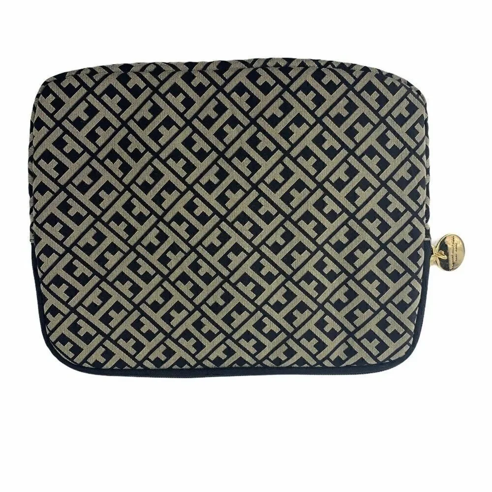 Tommy Hilfiger Black Tablet Case 11 x 8.5 Black